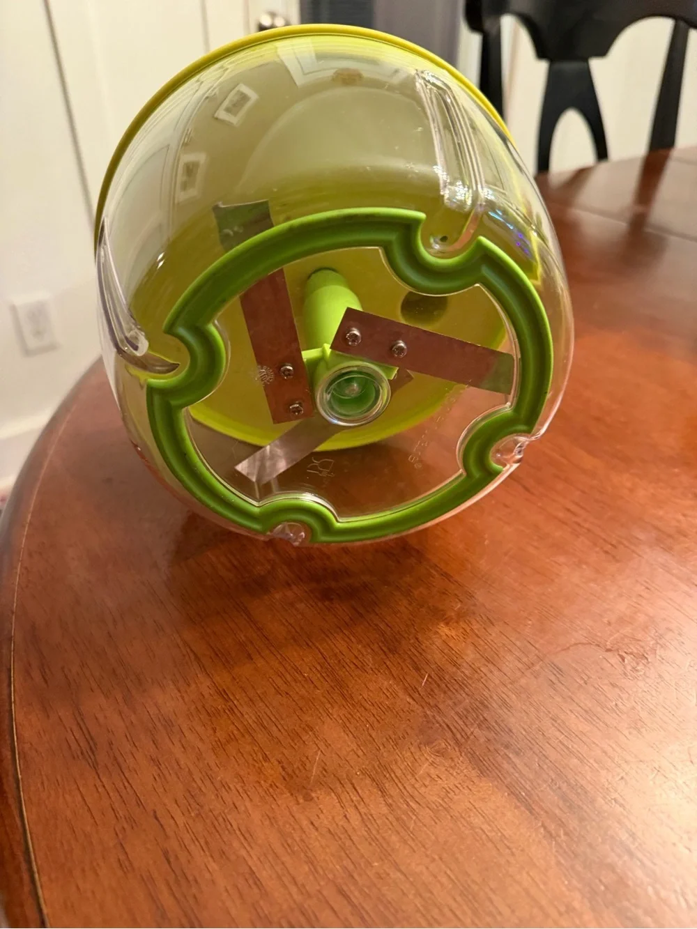 Tupperware Green and Yellow Manual Food Chopper